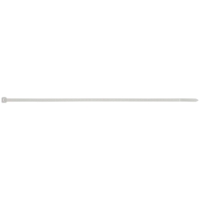 370mm x 4.8mm Quality White Cable Tie - 100 Pack