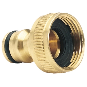 3/4" Brass Garden Hose Tap Connector