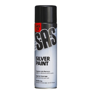 Medium Silver Paint 500ml Aerosol