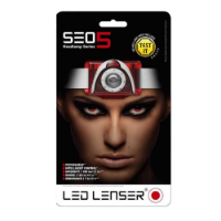 LED Lenser Seo5 Red Headlamp