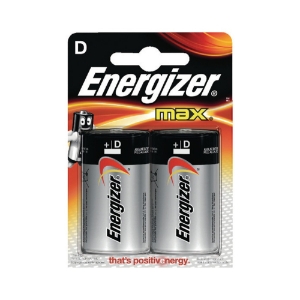 Energizer Max D Battery - 2 Pack