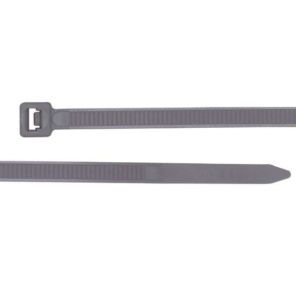 Value Cable Tie 370mm X 4.8mm Silver - Pack 100