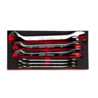 6Pc Ultra Thin Double Open-Ended Spanner Set