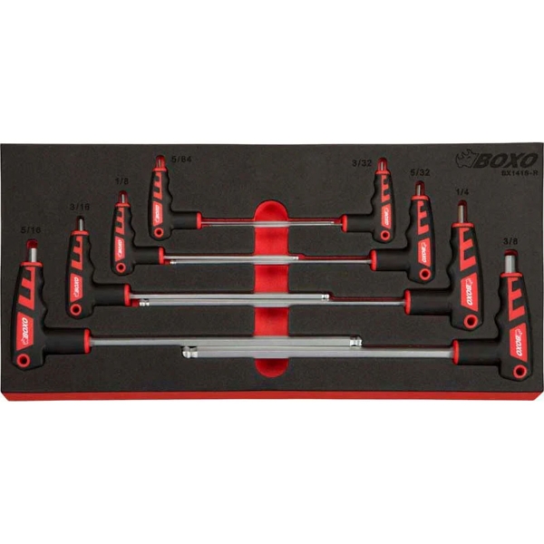 Imperial Dual Drive Hex T-Handle Wrench Set