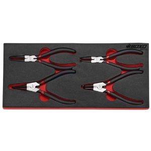 4 Piece Circlip Plier Set