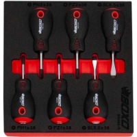 Stubby Screwdriver Set - 6 Piece 