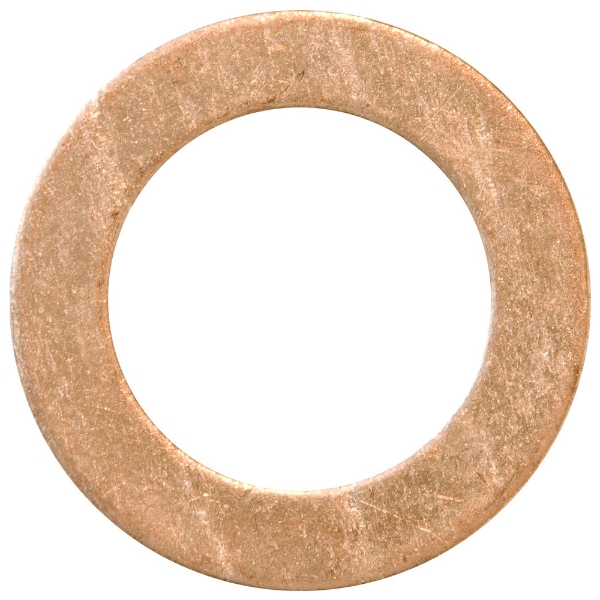 16.3 x 25.4 x 2mm Flat Copper Washer - Pack 50