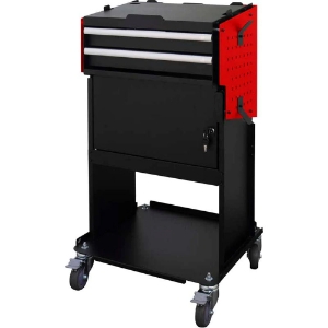 2 Drawer Diagnostics Service Cart - Red