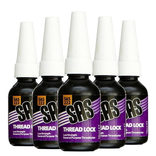 Low Strength Thread lock - 10ml - 5 Pack