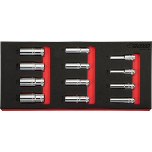 3/8" Deep 12 Point Imperial Socket Set 12 Piece 