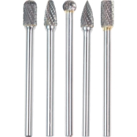 Powerhand Burr set - 6mm shank dia 100mm length